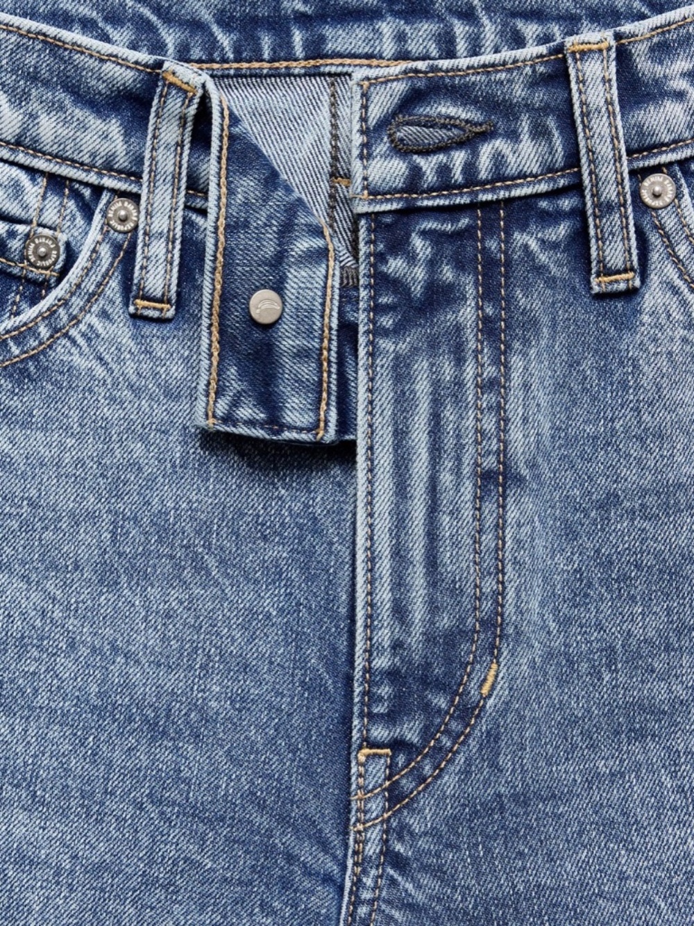 BANANA REPUBLIC THE ICON CLASSIC WIDE-LEG JEAN IN SIZE 30L NWT 160$ MRSP - Picture 4 of 8